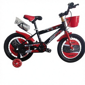 Bicicleta Personalizada de 16 Pulgadas con Cuadro de Acero, 1 Velocidad, Sillín Ajustable y Confortable, Suspensión, Ruedas de Entrenamiento con Luces y Canasta - Product Image 2