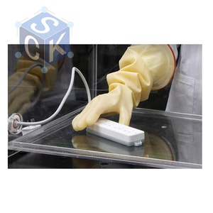 Boîte à gants en acrylique bon marché AGB-1A, fonctionnement sous gaz inerte, batterie au lithium, biologie, aéronautique, mini boîte à gants en PMMA plexiglas - Product Image 2