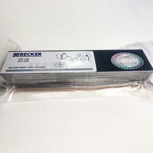 Grattoir à palettes pour pompe à vide Becker DVT3.60 3.80, lames en carbone graphite, entraînement électrique basse pression - Product Image 1