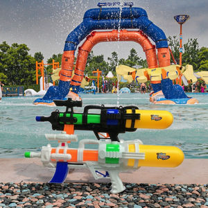 ปืนฉีดน้ำพลาสติก ABS ขนาดใหญ่พิเศษสำหรับเด็กเล่นสระน้ำกลางแจ้งเล่นเกมยิงต่อสู้ชายหาด - Product Image 4