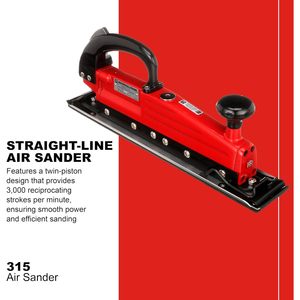 Ponceuse pneumatique droite Ingersoll Rand 315, plateau 2,75 x 17,5, 3000 SPM - Product Image 2