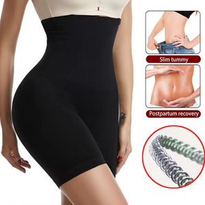 Culotte <span class=keywords><strong>gainante</strong></span> taille haute pour femmes, contrôle du ventre, rehausseur de fesses, short amincissant, <span class=keywords><strong>gaine</strong></span> pour femmes, body shaper mi-cuisse - Product Image 4