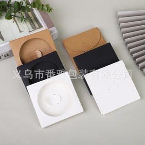 Folding Cardboard Box Coaster Box 350g Paperboard Rectangle Perforated <b>Gift</b> Craft Packaging - Product Image 4
