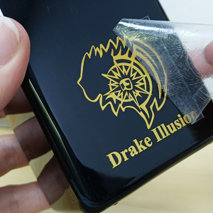 Autocollant en métal personnalisé estampage à chaud argent autocollant Film déchirable laisser mot séparation autocollant Transparent mot marque emballage - Product Image 3