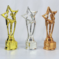 Nouveau Design Or Argent Cuivre Résine Danseur Trophées Compétition Personnalisée Trophées Event Champion Awards MH-N352
