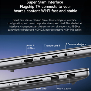 โน้ตบุ๊กส่วนตัวและมืออาชีพรุ่นใหม่ปี 2025 XiaoXin Pro 16GT Inter UItra5-225H/UItra9-285H หน่วยความจำ 32GB ความจุ 1TB หน้าจอ OLED ขนาด 16 นิ้ว ความละเอียด 2.8K - Product Image 6