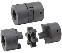 Accouplement d'arbre élastique mécanique lovejoy Jaw rotex L type gros ktr accouplement araignée en caoutchouc pour moteur