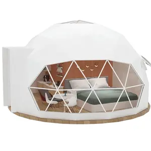 Открытый водонепроницаемый сафари купольная палатка дом горячая Распродажа купольная палатка отель
