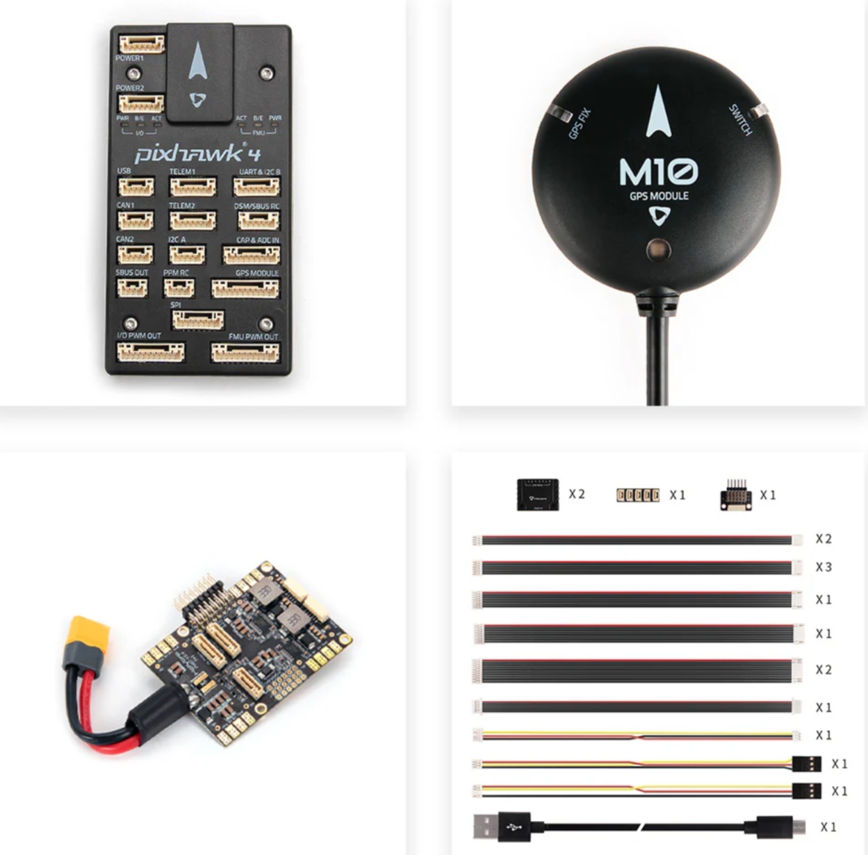 Single flight controller + pm07 + m10