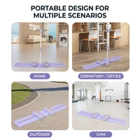 Appareil de ski pour le remodelage des jambes, la beauté et la récupération post-partum, entraîneur musculaire du plancher pelvien, exercice aérobie, pliable, réglage de la vitesse