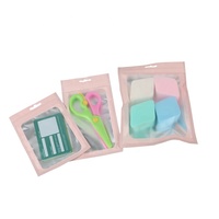 Sachets D'Emballage Mat Auto-Refermables Anti-Odeur, Pochette en Feuille Durable, Refermables, en Mylar, à Fermeture Éclair pour Stockage Alimentaire avec Fenêtre Transparente