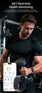 Reloj Inteligente Económico con Certificación CE y RoHS, Dispositivo de Pulsera Digital Inteligente para el Cuidado de la Salud, Reloj Inteligente sin Pantalla, Banda con ECG - Product Image 4