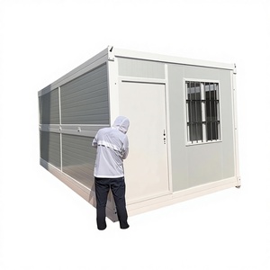 Contenedor Móvil Plegable de 20 pies con Estructura de Acero y Paneles Sándwich para Apartamentos, Casas, Oficinas, de Instalación Rápida, Venta al Por Mayor - Product Image 1