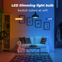 Ampoule LED RGB Bssy) Tuya Zigbee 13W E27, à intensité variable, avec fonction de minuterie, compatible avec l'application Smart Life, commande vocale pour Google Home Alexa