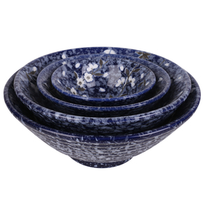 Ensemble de bols à mélanger en céramique et porcelaine écologiques pour la cuisine japonaise et coréenne, parfaits pour les fêtes, pour ramen, nouilles udon, fruits de mer et riz - Product Image 4
