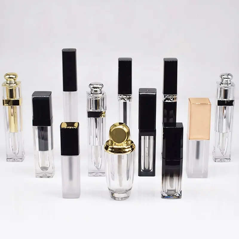 Groothandel Custom Multi Lege Lipgloss Containers Buizen Diy Makeup Lipgloss Tubes Verpakking Private Label