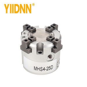 MHS Serie 2 3 4 Finger Pneumatischer Greifer Pneumatische Luft klaue Doppelt wirkender paralleler SMC-Zylinder - Product Image 1