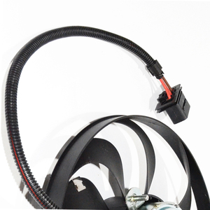 6QD959455C-conjunto Universal de piezas de repuesto para coche, ventilador de radiador de refrigeración móvil completo de 12 voltios para Vw, Polo, Bora, Golf - Product Image 2