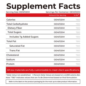 OEM vendita calda multivitaminico integratore multiminerale supporto di memoria un quotidiano compresse da donna - Product Image 3