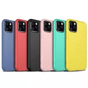 Funda de TPU suave mate esmerilada de paja de <span class=keywords><strong>trigo</strong></span> para iPhone 12 Pro, <span class=keywords><strong>Color</strong></span> caramelo, respetuosa con el medio ambiente - Product Image 1