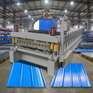 Máquina Popular en Perú para Formar Láminas de Acero Metálico TR4+TR5 IBR Trapezoidal por Enfriamiento - Product Image 1