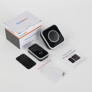 <span class=keywords><strong>Sonnette</strong></span> <span class=keywords><strong>sans</strong></span> <span class=keywords><strong>fil</strong></span> Aiben M488-BS avec clignotement coloré, prise UK US EU, portée <span class=keywords><strong>sans</strong></span> <span class=keywords><strong>fil</strong></span> de 200 m, 45 mélodies, <span class=keywords><strong>sonnette</strong></span> de bienvenue pour la maison - Product Image 6