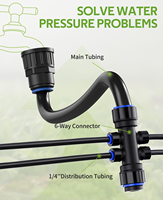 Kit d'irrigation goutte à goutte à connexion rapide, système d'arrosage de jardin pour bacs surélevés et petits potagers, personnalisation possible