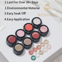 Commande d'échantillons gratuits Biab Buidler Nail Gel Vernis à ongles non toxique Gel dur clair Nail Builder