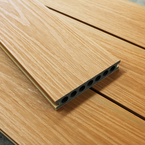 Hot bán không thấm nước WPC decking ngoài trời co-đùn liền mạch MỊN HẠT WPC decking - Product Image 2