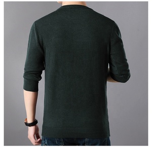 Maglione Pullover a maniche lunghe da uomo autunno nuovo arrivo collo medio alto - Product Image 6