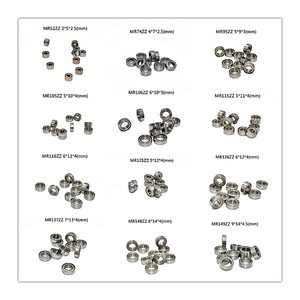 Rodamientos de Bolas de Ranura Profunda en Miniatura MR105 2RS de Alta Velocidad 5x10x4mm para Motores, Impresoras 3D, <span class=keywords><strong>Yoyo</strong></span>, Ruedas de Coches RC - Product Image 3