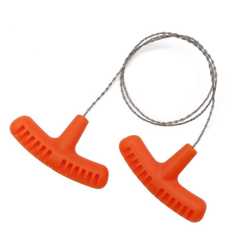 Scie à fil manuelle, orange, 63 cm