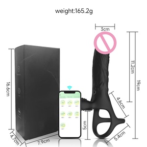 Modello <span class=keywords><strong>di</strong></span> ricarica in silicone con plug anale per il retro, simulazione <span class=keywords><strong>di</strong></span> dildo indossabile, anello <span class=keywords><strong>di</strong></span> bloccaggio unisex per uomo e donna, <span class=keywords><strong>sex</strong></span> <span class=keywords><strong>toy</strong></span> per <span class=keywords><strong>coppia</strong></span> - Product Image 6