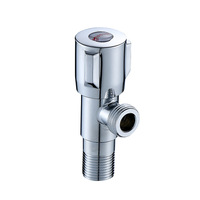 Robinet d'angle multifonctionnel pour salle de bain, prix commercial OEM usine, en acier inoxydable 201, laiton 90 degrés, taille standard 1/2