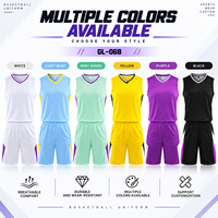 Maillot de basketball par sublimation, logo personnalisé, nom, numéro, tenue d'équipe de basketball, stock disponible, expédition en 7 jours, vente en gros, OEM, ODM