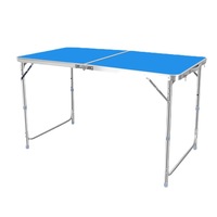 Ultraligero portátil plegable Camping aleación de aluminio jardín Picnic Mesa muebles mesa plegable al aire libre mesa y sillas