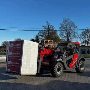 Mini-chargeur télescopique EVERUN ERT2860 de 2,8 tonnes, chariot élévateur sur roues certifié CE pour la construction et l'agriculture - Product Image 1