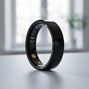 New Smart Ring Compatible With Android IOS Sports Data Recording Smart Photo IP68 Waterproof R11 Smart Ring - Product Image 1