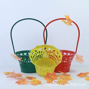 Panier à fleurs en plastique Jingyuan, petit modèle, résistant à la corrosion, pour fleurs artificielles ou fraîches, décoration intérieure, cadeaux de fêtes - Product Image 3