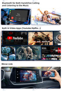 Boîte AI CarPlay à prix d'usine, adaptateur sans fil avec Netflix et YouTube, boîte intelligente 3-en-1, appareil de streaming automobile, lecteur vidéo de voiture 4K - Product Image 3