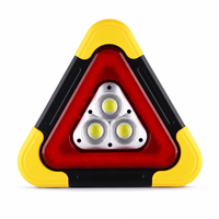 Solarbetriebene LED-Auto-Warnleuchte mit Hochintensitäts-Prismenreflektor USB-Aufladung Warnsignal-ABS-Material