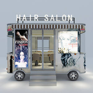 Nouveauté 2025 Vente d'Usine Meilleure Vente Salon de Coiffure et Barbier Électrique Mobile Camion Fourgon Remorque Boutique - Product Image 1