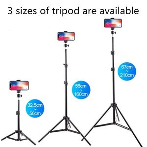 ไฟวงแหวน <span class=keywords><strong>10</strong></span> นิ้ว พร้อมขาตั้งกล้องและที่ยึดโทรศัพท์สำหรับไลฟ์สด วิดีโอ YouTube ไฟ LED ปรับความสว่างได้สำหรับตั้งโต๊ะ ใช้สำหรับแต่งหน้าและสตูดิโอ - Product Image 3