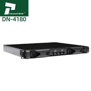 Amplificatore di Potenza Professionale Paulkitson DN4180 Classe D 4x1800W per Palco, 4 Ohm, in Metallo, per Altoparlanti e Apparecchiature Audio - Product Image 5