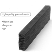 Moustiquaire plissée en polyester pour fenêtres et portes rétractables