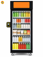 Distributeur automatique intelligent pour réfrigérateurs WMZLD-AI avec logiciel Cloud, alerte de date d'expiration Happy Hour, sous-compte, OEM
