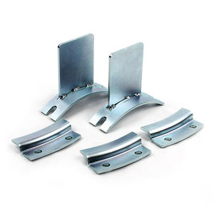 Metallverarbeitungsteile-Lieferanten Laserschneidteile OEM Aluminium Edelstahl Metallhalterung Pulverbeschichtung - Product Image 4