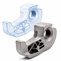 Servicios de Impresión 3D Industrial de Alta Precisión, Componentes de Acero Inoxidable/Titanio SLM, Fabricación Aditiva DMLS Personalizada para