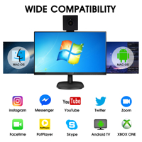 ELP 4K HD UVC USB Web Kamerası, IMX317 Sensör, Balıkgözü Geniş Açılı, Endüstriyel Görüntüleme için Ücretsiz Sürücülü Mini Kamera