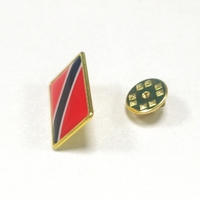 Trinité-et-Tobago drapeau épinglettes en vrac métal Tobago broche Badge Souvenir pour hommes femmes vêtements sacs chapeaux